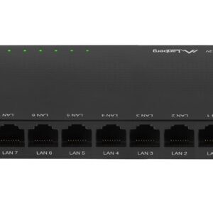 Lanberg Switch Gigabit Ethernet 8-Port 12V DSP2-1008-12V