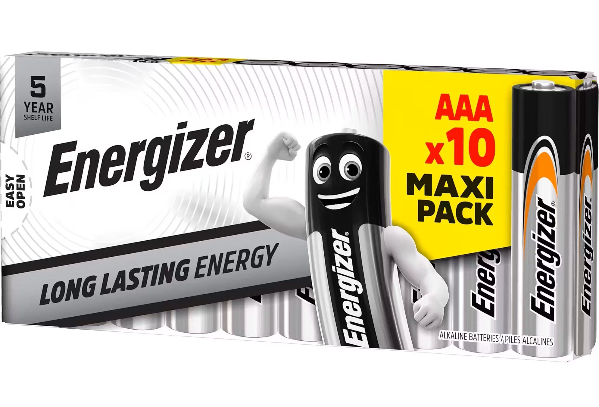 Energizer Batteries Alkaline AAA (10pcs) Alkaline Everyday