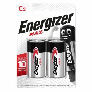 Energizer Batteries Alkaline C (2pcs) Alkaline MAX