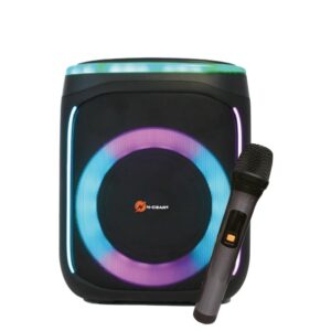 N-Gear FLASHBANGER 606 Karaoke Speaker BT/USB with 1x Wireless Microphone