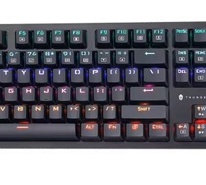 Thunderobot K104 Wired Mechanical Keyboard Blue switch Black
