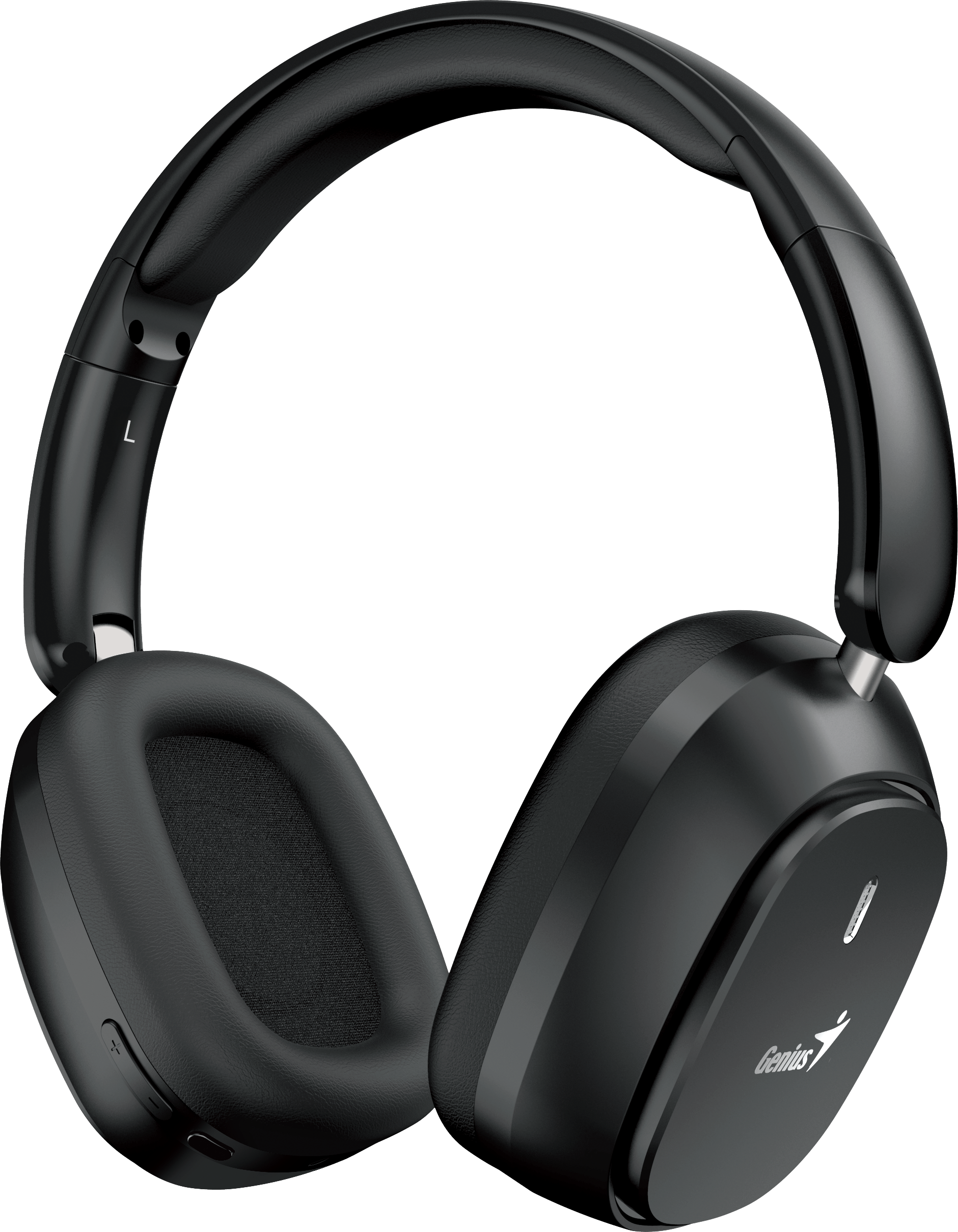 Genius Mobile Headphones Over Ear Bluetooth Foldable HS-820BT Black