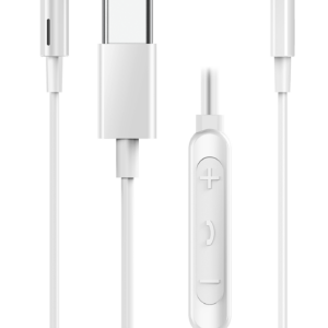 Genius Mobile Headset In-Ear USB-C Inline Control HS-M365 White