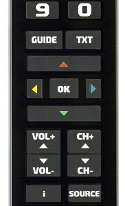 Superior HOTEL PC Programmable Universal TV Remote Control (without MENU button)