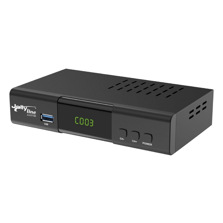 GBC JollyLine JL43700 Full HD DVB-T2 Set Top Box Receiver