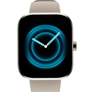 HiFuture LUME PRO Titanium Sport SmartWatch with AMOLED Always-On Display, Wireless Calling, 7 Day Battery, 1 ATM
