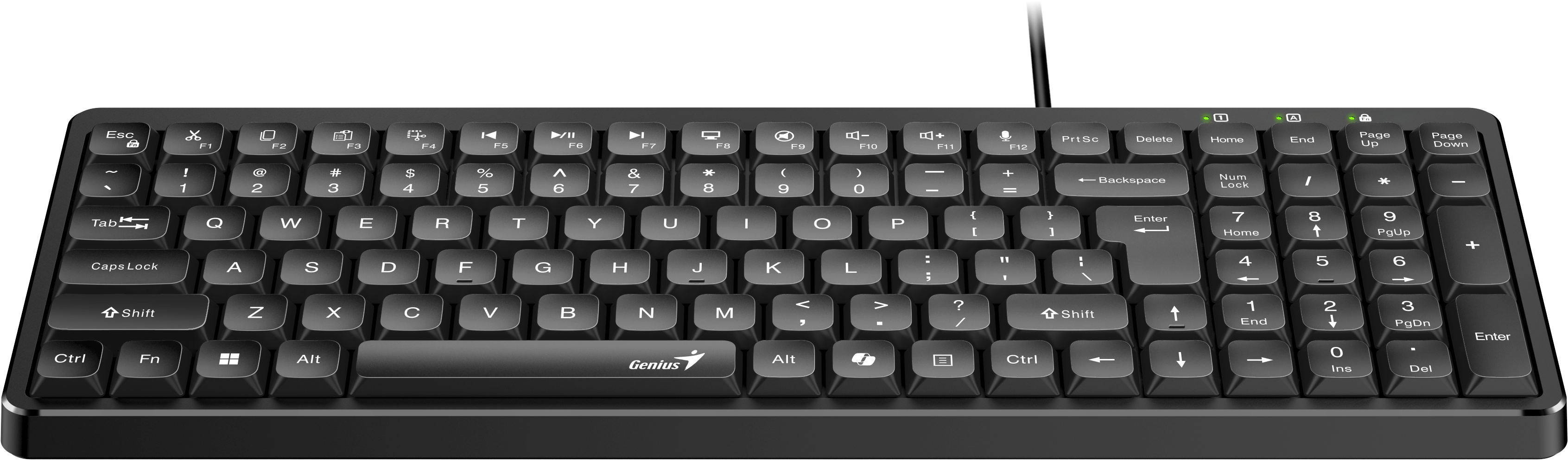 Genius Keyboard Wired Compact English LuxeMate 120