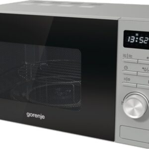 Gorenje Kitchen Microwave Oven 800W + Grill 1000W 23L 11 Programs Digital Screen MO23A4X Inox