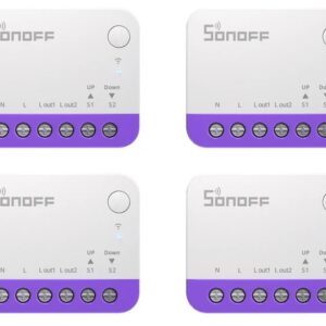 Sonoff WiFi Smart Switch MINI-RBS For Roller Shutter (4 pack )