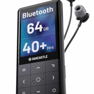 Majority Portable MP300 Player 64GB BT+Earphones (Oakcastle)