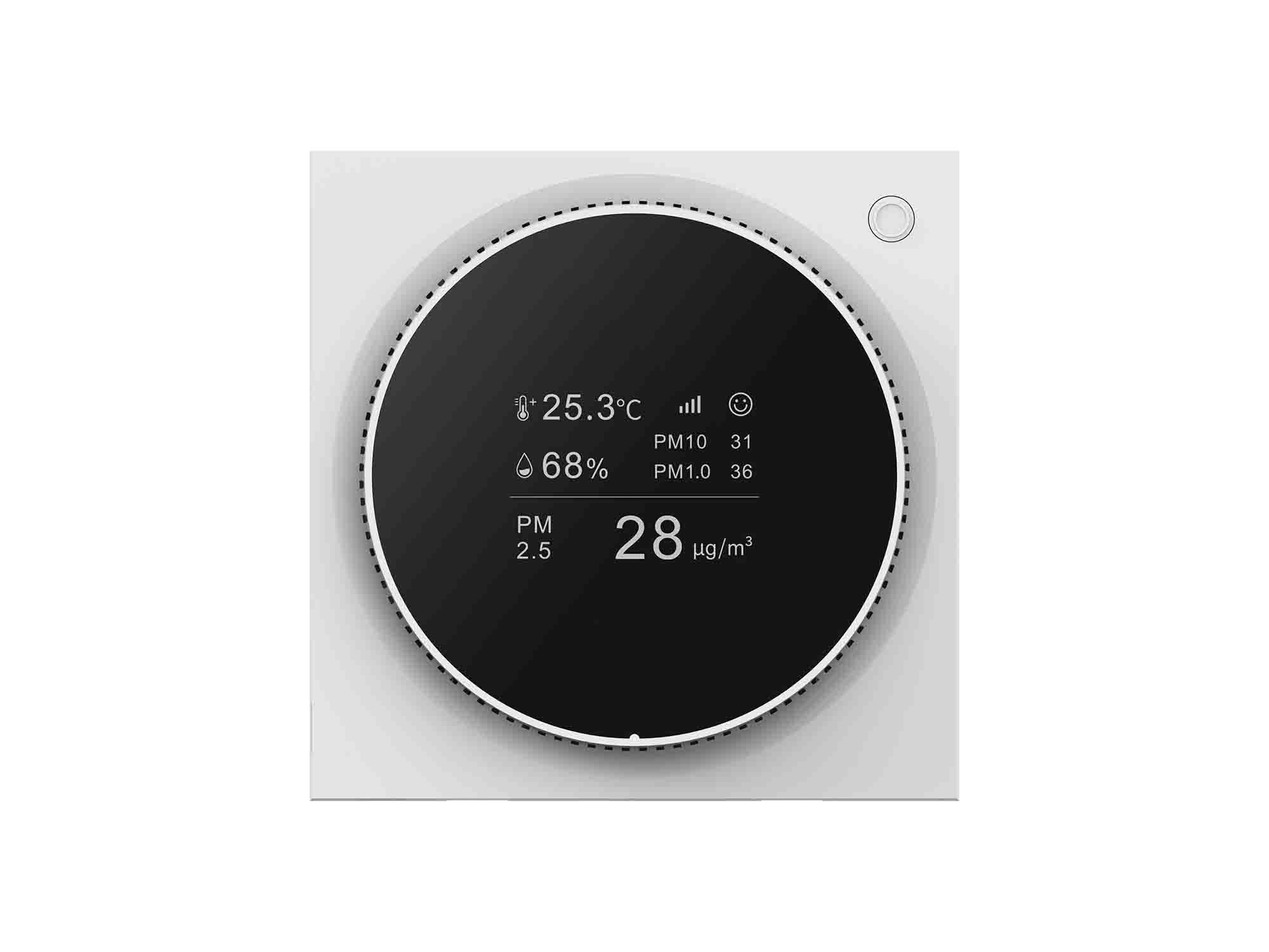 HDL Panel Airkit2 White Pro Air Quality Sensor (temperature,humidity, illuminance, PM2.5, PM1.0,PM10, CO₂)