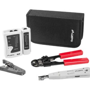 Lanberg NT-0301 Network Tool Case w/Tools & Tester