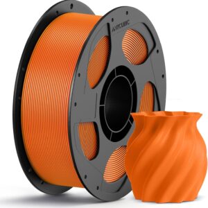 Anycubic PETG Filament Orange 1Kg. Ideal Usage: Mechanical brackets, water bottles, drone parts, and functional outdoor fixtures. Offering high impact resistance, weather durability, and chemical resistance.