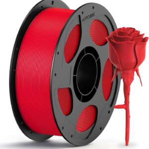 Anycubic PETG Filament Red 1Kg. Ideal Usage: Mechanical brackets, water bottles, drone parts, and functional outdoor fixtures. Offering high impact resistance, weather durability, and chemical resistance.