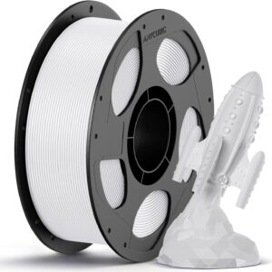 Anycubic PETG Filament White 1Kg. Ideal Usage: Mechanical brackets, water bottles, drone parts, and functional outdoor fixtures. Offering high impact resistance, weather durability, and chemical resistance.