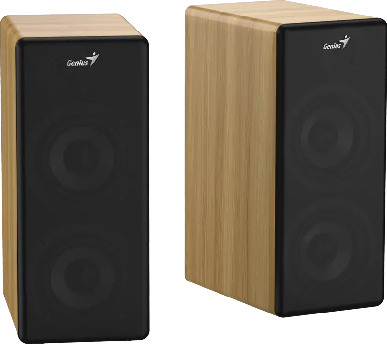 Genius PC Speakers Pine Wood 45 Watts Bluetooth SP-HF1220BT