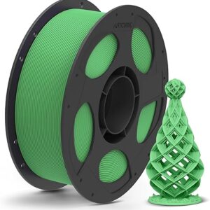 Anycubic PLA Matte Filament Green 1Kg. Ideal Usage: Architectural models, photography props (where glare must be avoided), artistic sculptures, busts, and low-stress display prototypes.