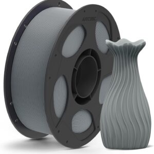 Anycubic PLA Matte Filament Grey 1Kg. Ideal Usage: Architectural models, photography props (where glare must be avoided), artistic sculptures, busts, and low-stress display prototypes.