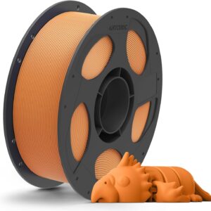 Anycubic PLA Matte Filament Orange 1Kg. Ideal Usage: Architectural models, photography props (where glare must be avoided), artistic sculptures, busts, and low-stress display prototypes.
