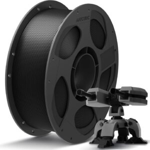 Anycubic PLA+ Filament Black 1Kg. Ideal Usage: Functional prototypes, mechanical parts, durable household gadgets, and brackets or mounts that require more impact resistance than standard PLA can provide.