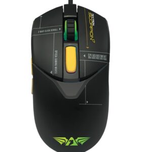 Armaggeddon SCORPION 7 Lite Wired Programmable RGB Gaming Mouse 12800 CPI