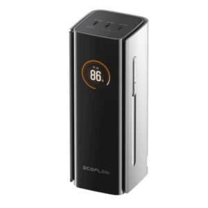EcoFlow Charge Powerbank RAPID Pro 20000mAh 230W + 100W Built-in Cable Black