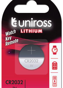 Uniross CR2032 Button Cell Lithium Battery (1pc)