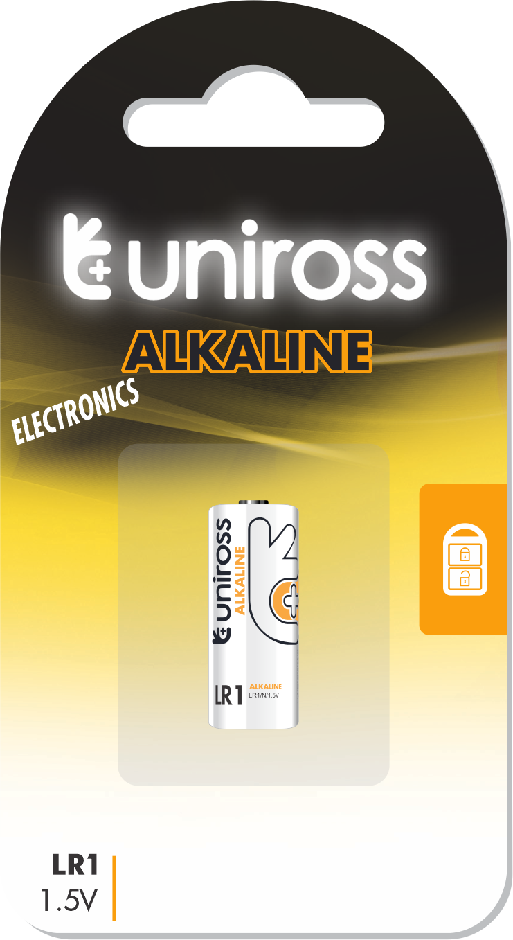 Uniross LR1 Alkaline Micro Battery (E90, MN9100,AM5,4001)