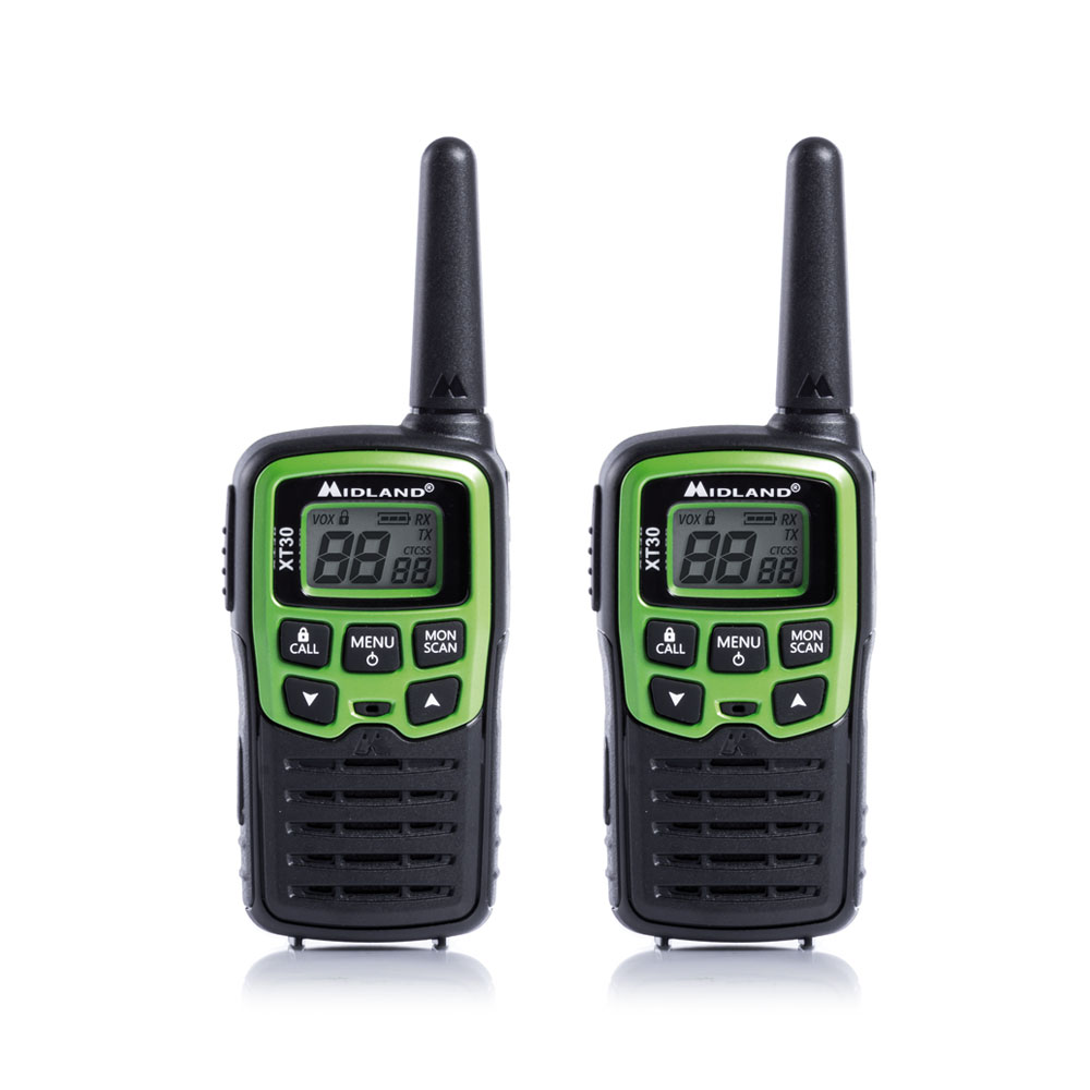 Midland XT30 Walkie Talkie with USB Charger (pair)