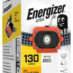 Energizer Light Headlight 130 Lumens & 6 Hrs IP67 - ATEX