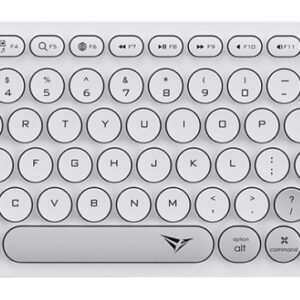 Alcatroz Jellybean AirDock 2 Wireless 2.4G+BT Keyboard Winter White