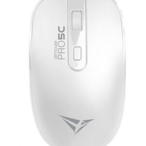 Alcatroz Airmouse Pro 5C Wireless Silent Mouse USB-A & USB-C dongle White