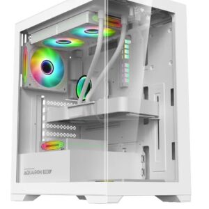 Armaggeddon Aquaron Pro ATX Gaming Case White