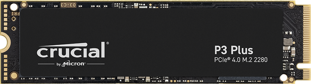 Crucial SSD M.2 NVMe PCIe 4.0 x 4 P3 Plus 2TB