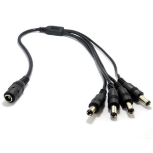 Dahua DC Power Splitter Cable 1in 4out PFM979-1S4P