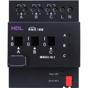 HDL KNX 3CH 16A Actuator With Energy Metering