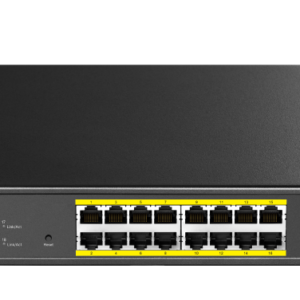 Cudy Switch PoE Gigabit Cloud Easy-Managed 16PoE with 2 SFP 200W GS1016EPS2