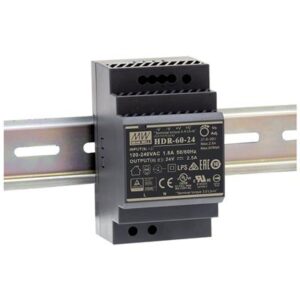 Meanwell HDR-60-24 DIN Rail PSU 24V 60W