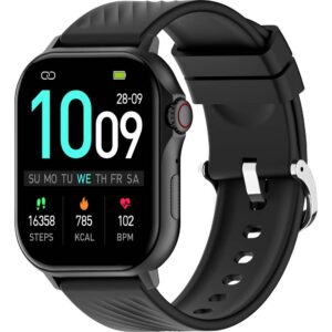 Denver Smartwatch with Call Function, Blood Pressure, GPS, SWG-159B Black