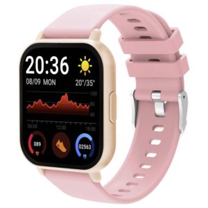 Denver Smartwatch with Call Function, Blood Pressure, SWC-176RO Rose