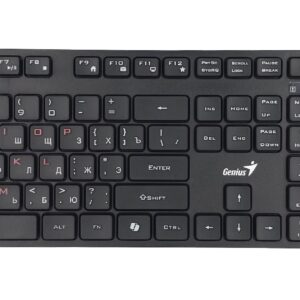 Genius Keyboard-Mouse Set Wireless AI+Voice Typing KM-8216S Russian