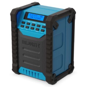 Majority LANDBEACH Portable IP54 30W Rugged Speaker with FM & BT 10000mAh PowerBank, 28hr Battery