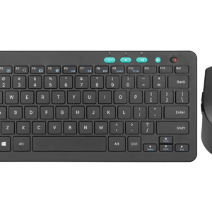Rii Keyboard & Mouse Wireless 2.4GHz Combo Compact Size RKM709