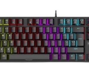 Armaggeddon MKA-2C NEO Black Mechanical Gaming Keyboard 87 Blue Clicky Keys