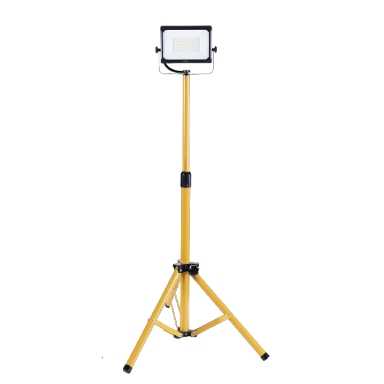 Rexer Floodlight with Tripod Mains Powered 4000k 1 x 50W / 5500 lms RX08050