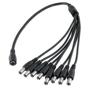 Dahua DC Power Splitter Cable 1in 8out PFM979-1S8P