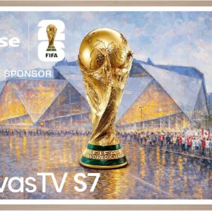 Hisense 65S7S 65'' 4K Smart Hi-QLED 144Hz CANVAS TV