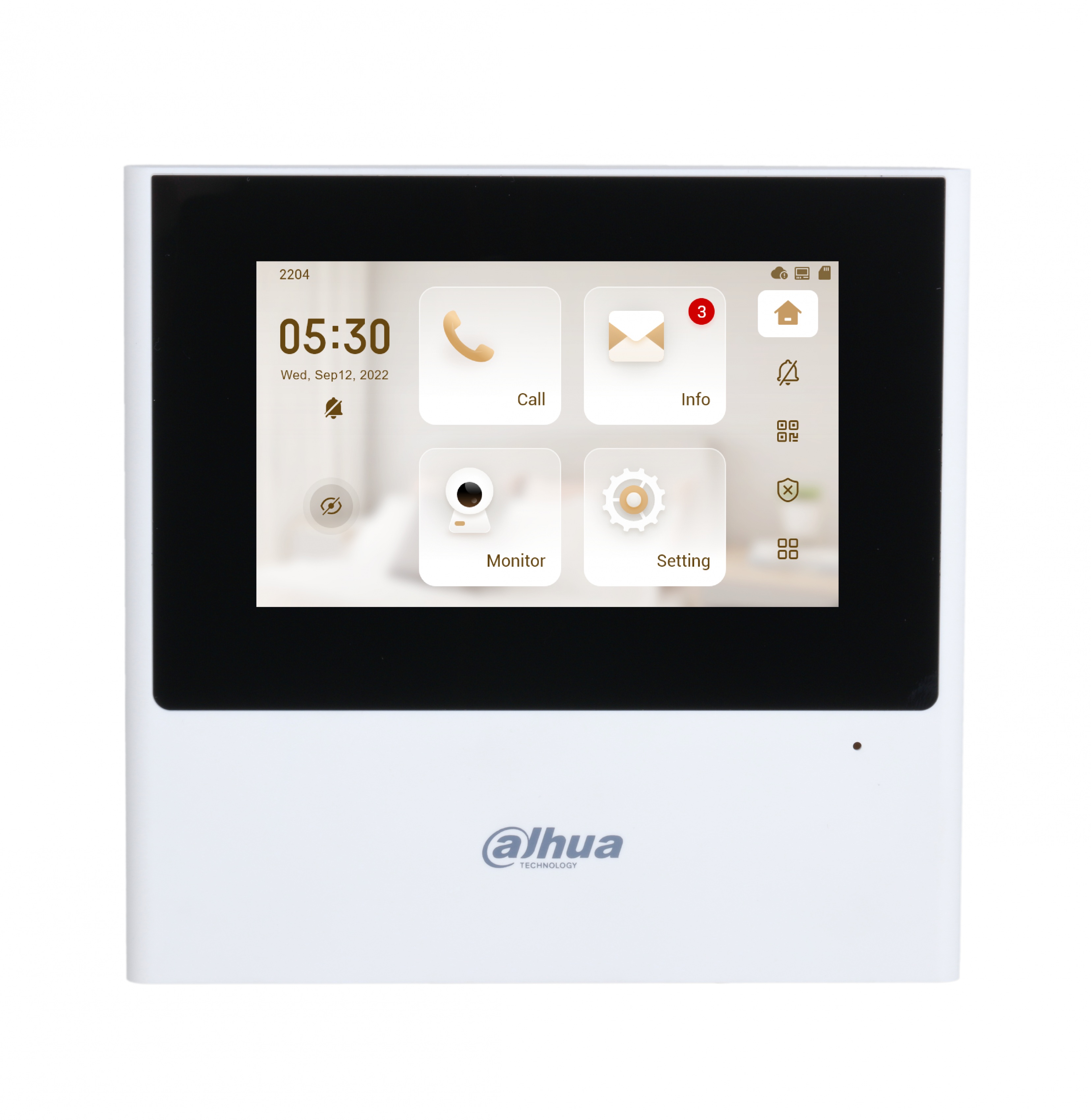 Dahua VD IP Doorphone Monitor 4.3inch With Wi-Fi VTH2611L-WP (White)