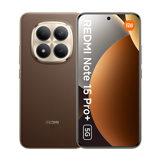 Xiaomi Redmi Note 15 Pro+ 5G Dual Sim 12GB RAM 512GB - Brown