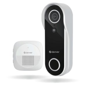 Denver SECURITY Doorbell Smart WiFi 4MP with Chime VDB-218